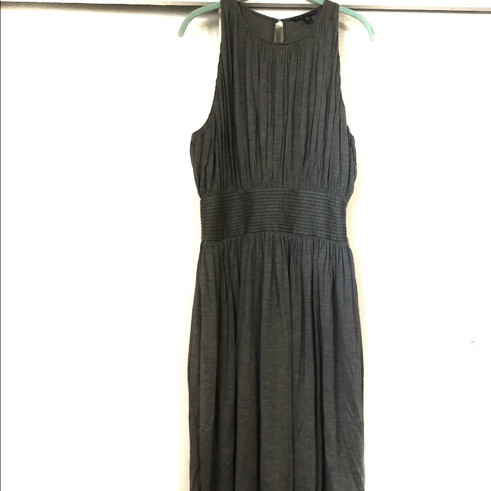 Banana Republic- Womens Grey Sleeveless Dress